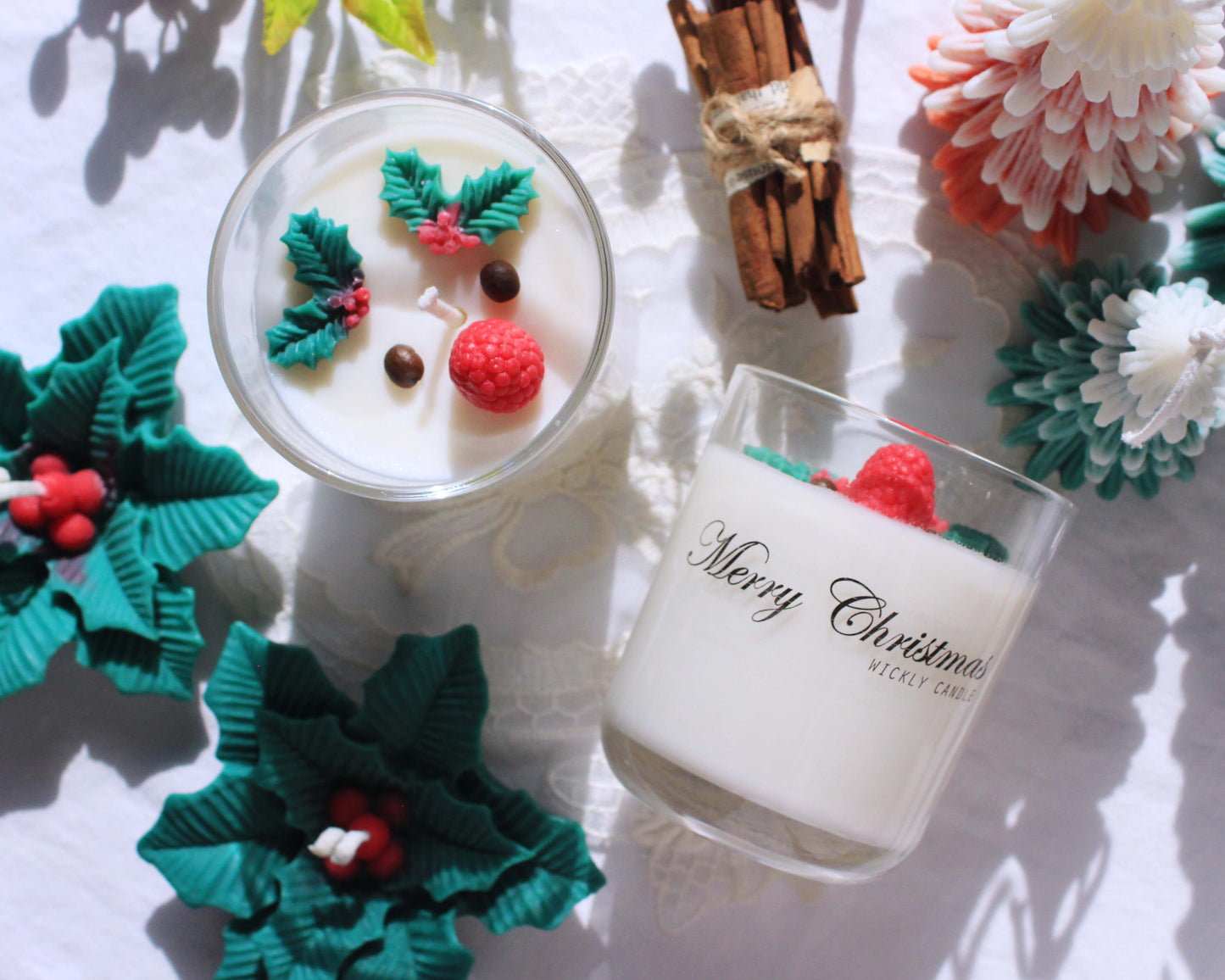 Rudolph Reindeer Candle