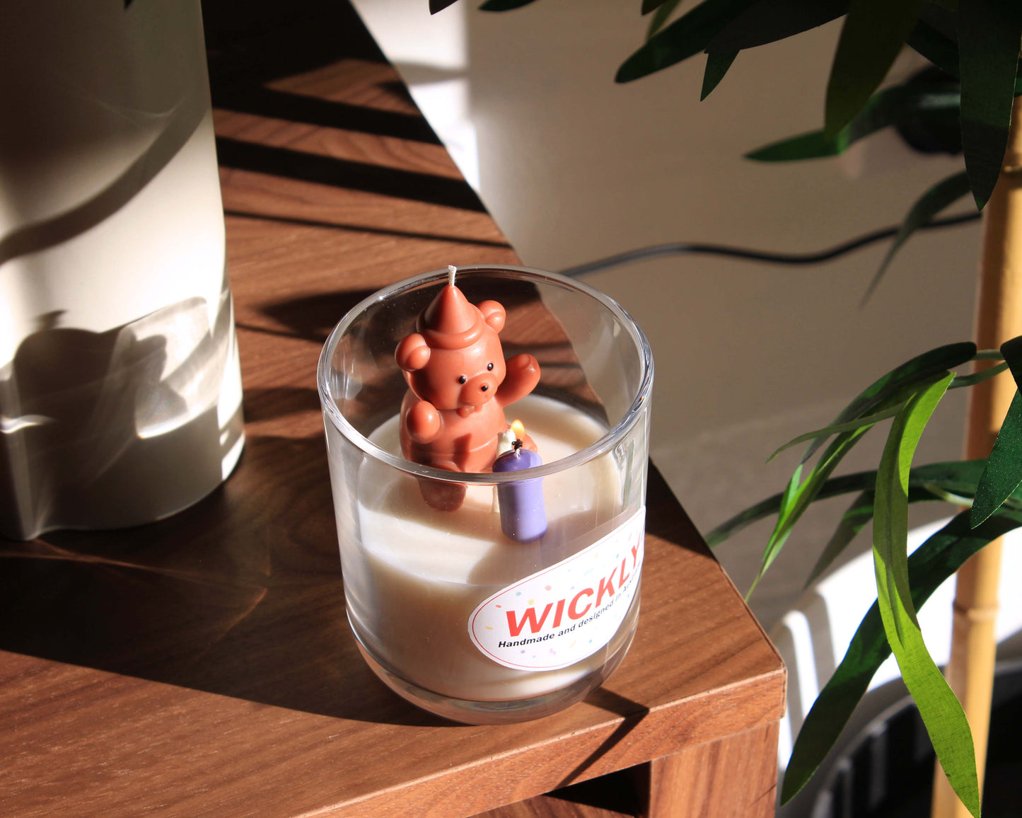 Celebrating Teddy Bear Candle