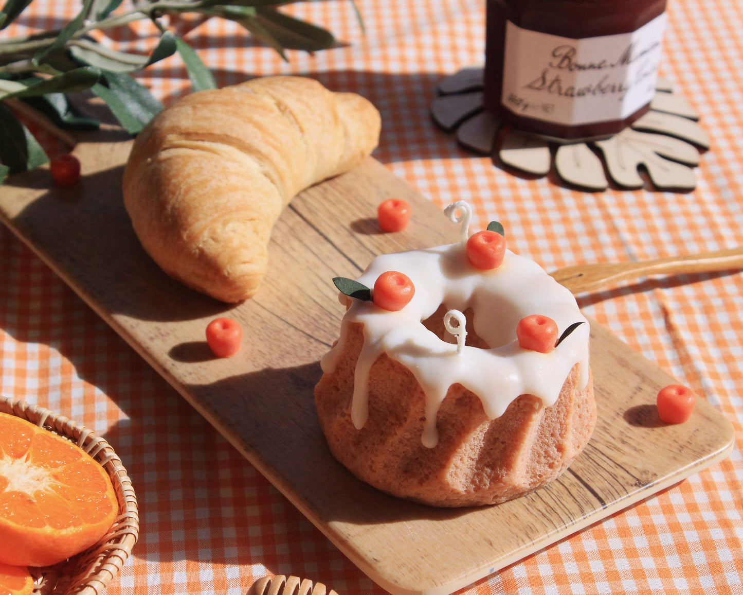 Gugelhupf Candle / Carrot Cake Candle / Orange Cake Candle