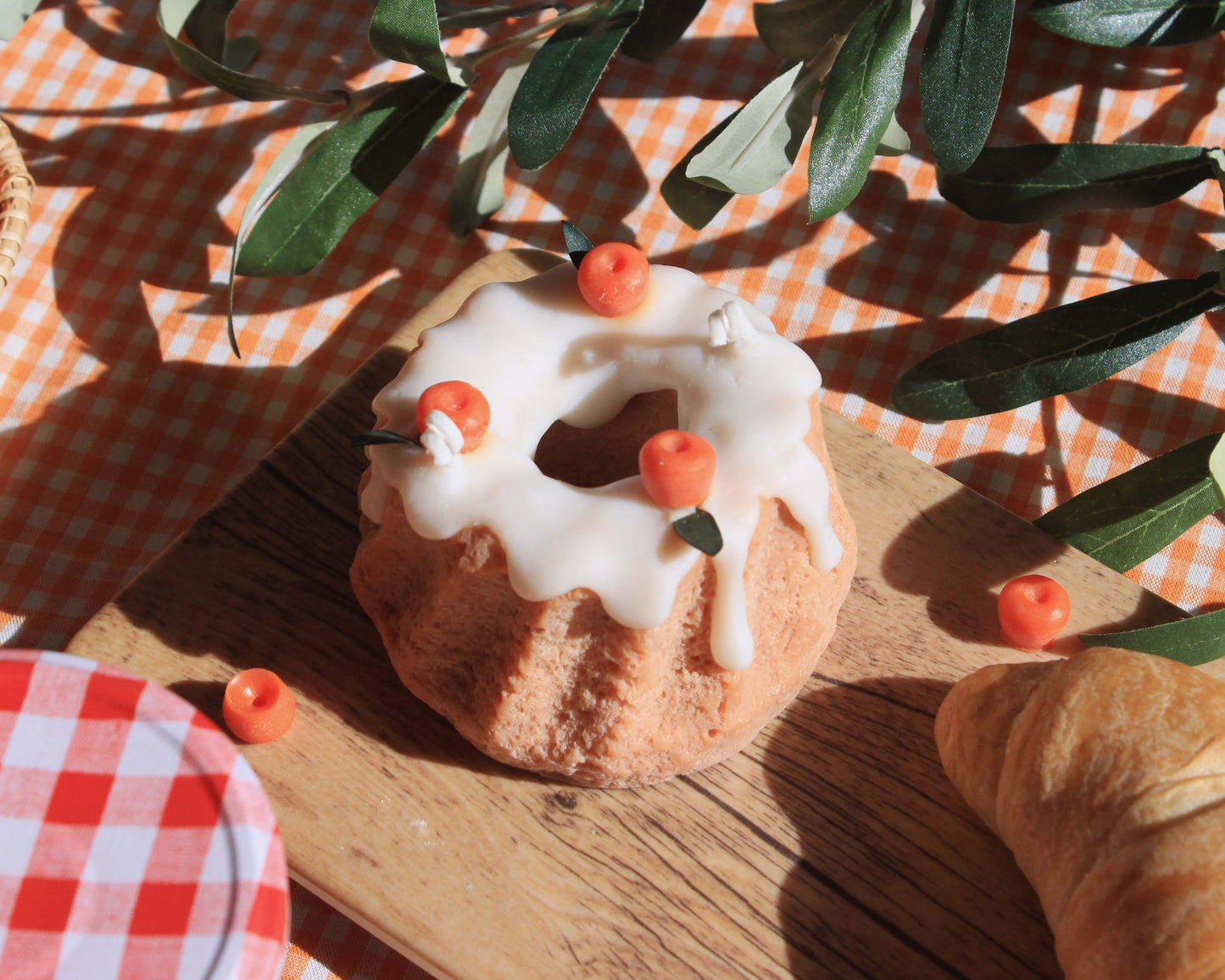 Gugelhupf Candle / Carrot Cake Candle / Orange Cake Candle