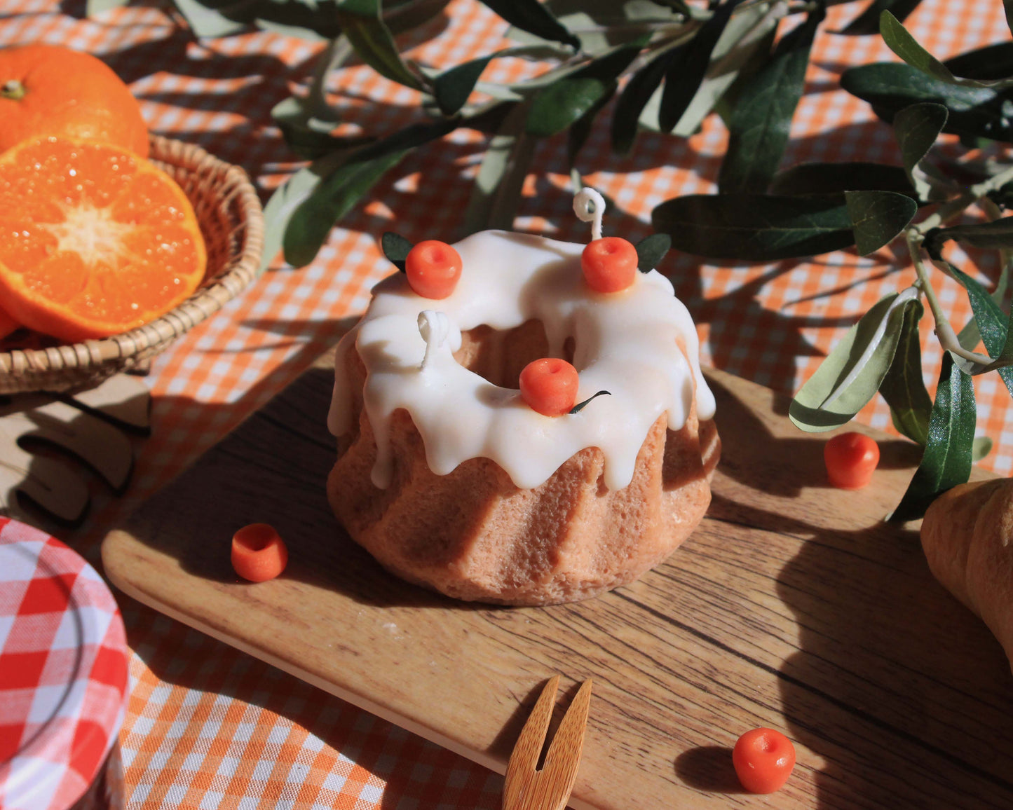 Gugelhupf Candle / Carrot Cake Candle / Orange Cake Candle
