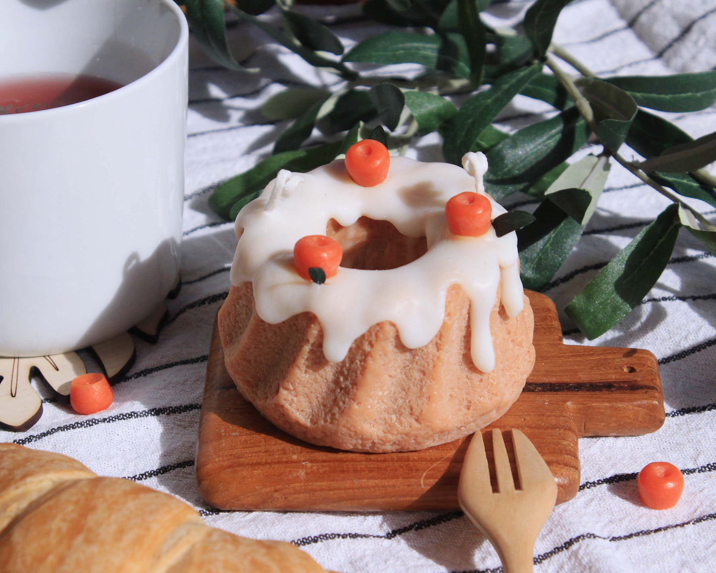 Gugelhupf Candle / Carrot Cake Candle / Orange Cake Candle