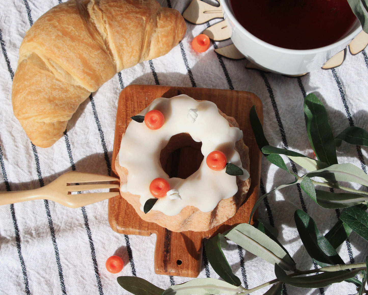 Gugelhupf Candle / Carrot Cake Candle / Orange Cake Candle