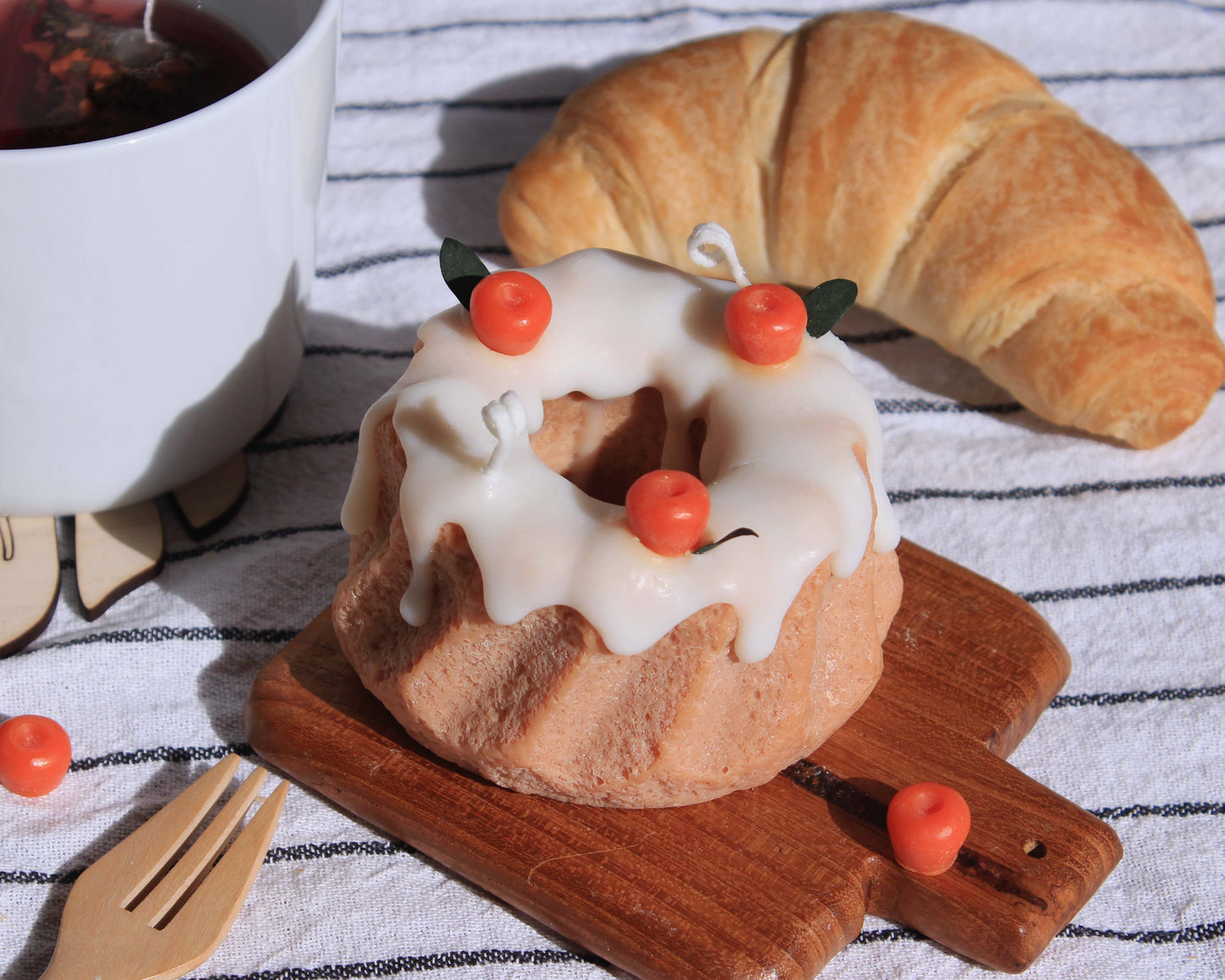 Gugelhupf Candle / Carrot Cake Candle / Orange Cake Candle