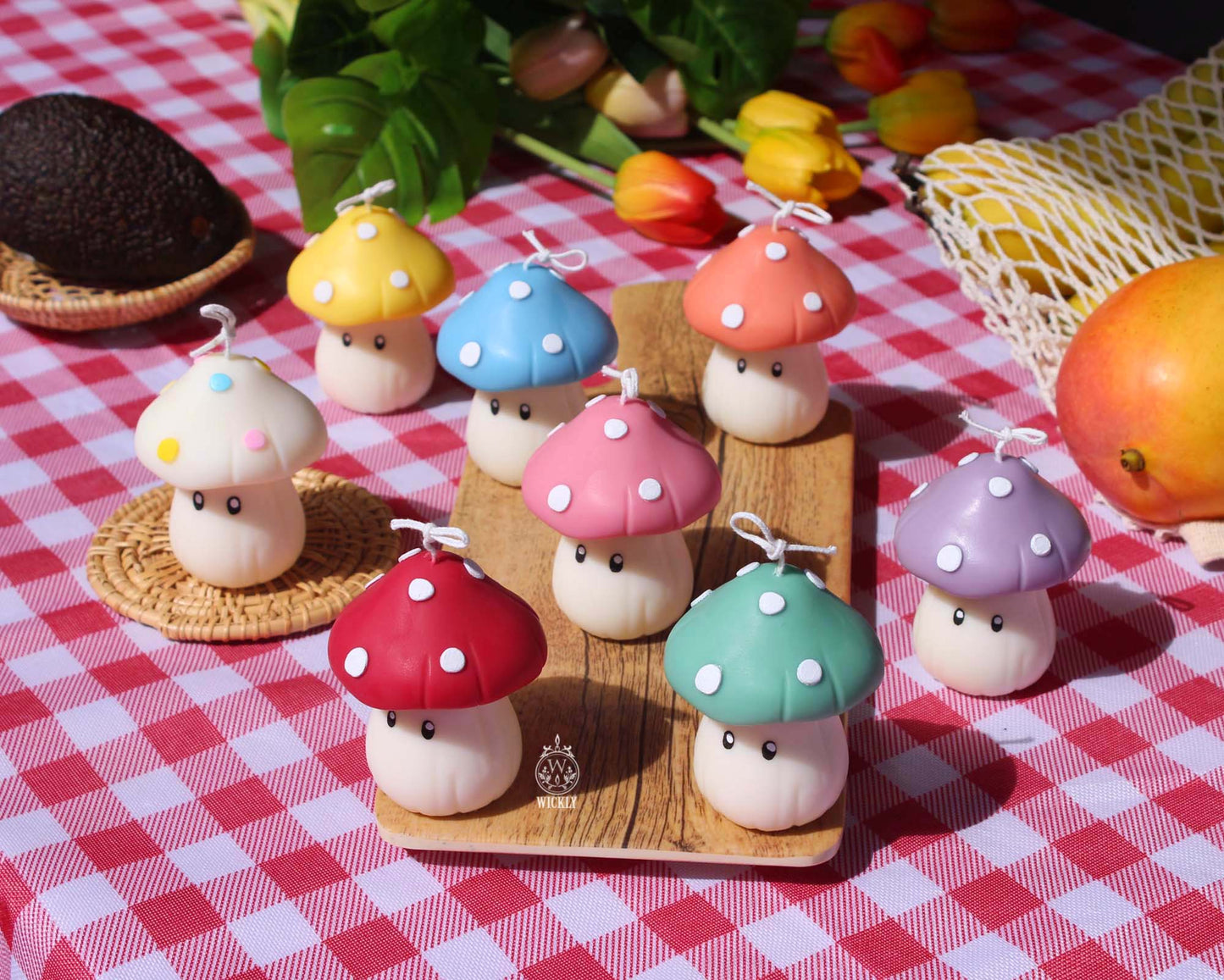 Mushroom Candle