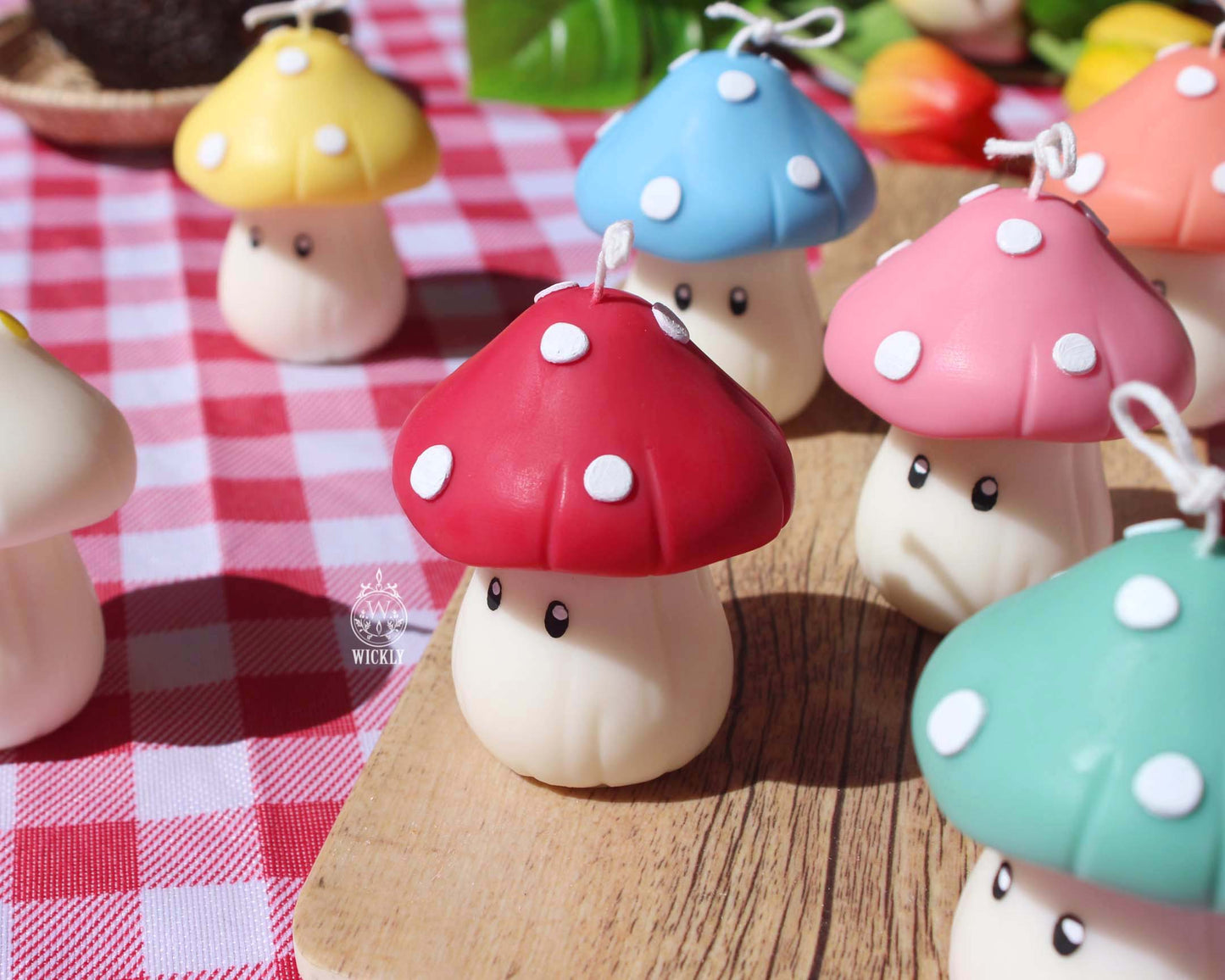 Mushroom Candle