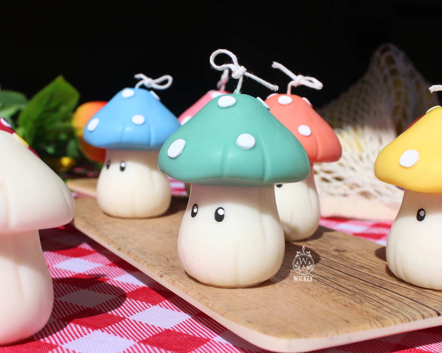 Mushroom Candle