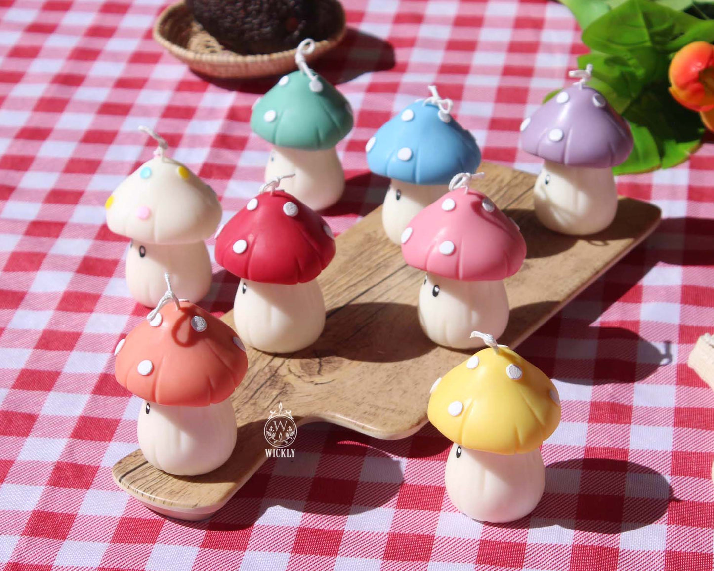 Mushroom Candle