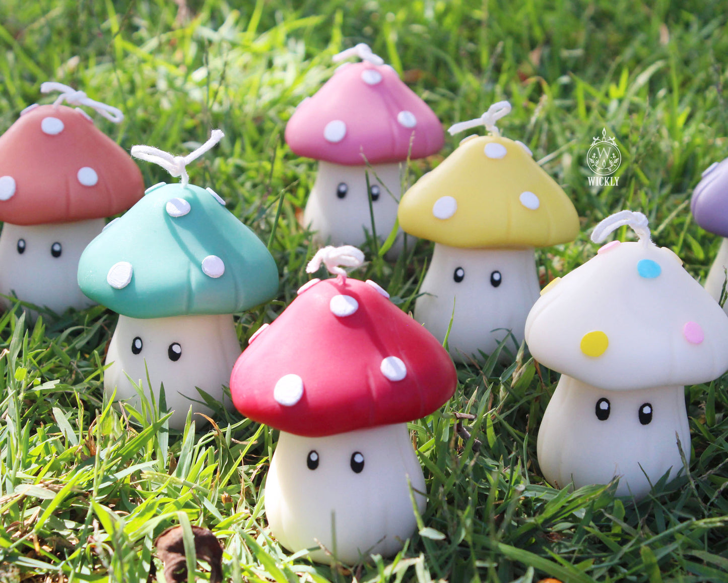 Mushroom Candle