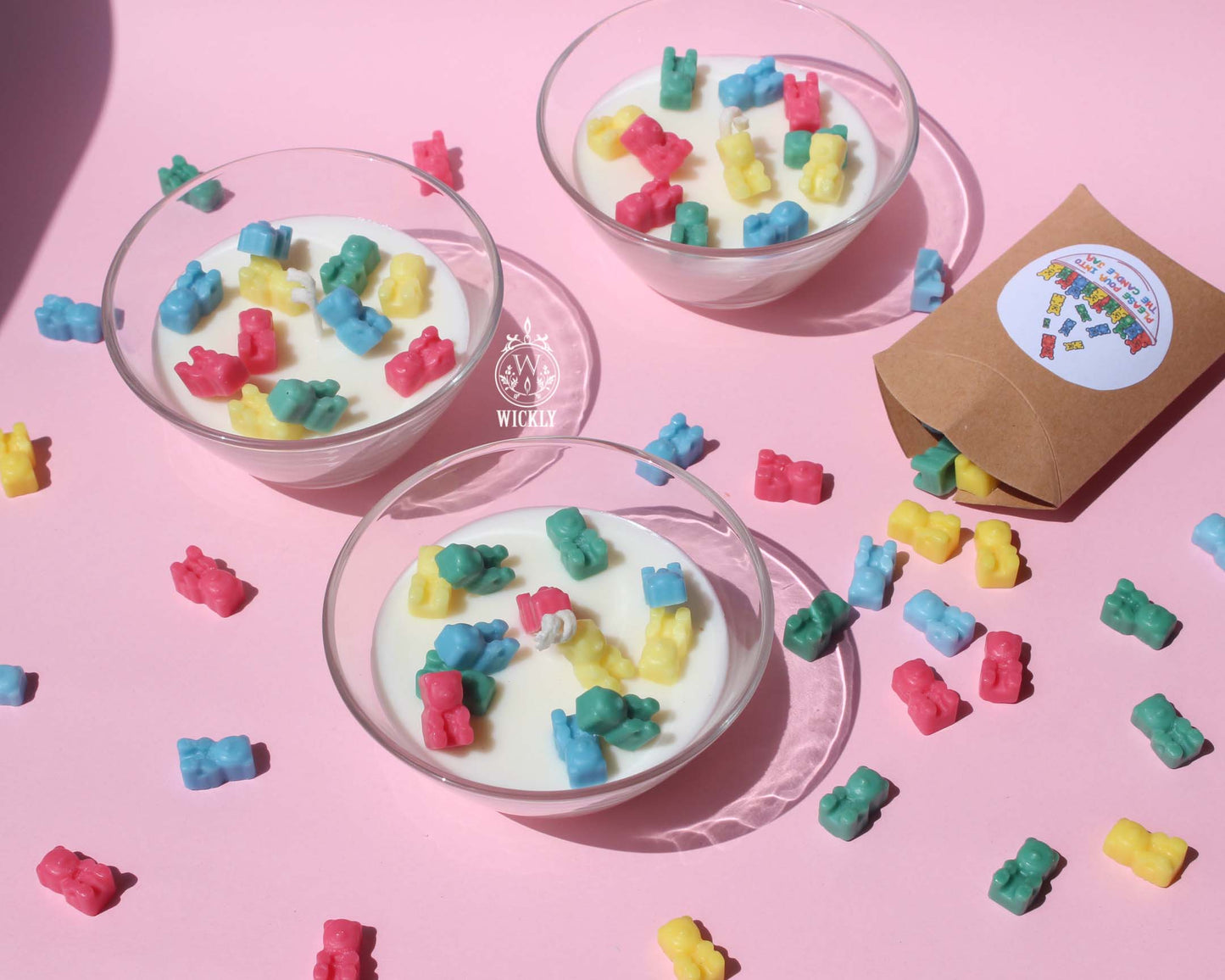 Gummy Bear Cereal Candle