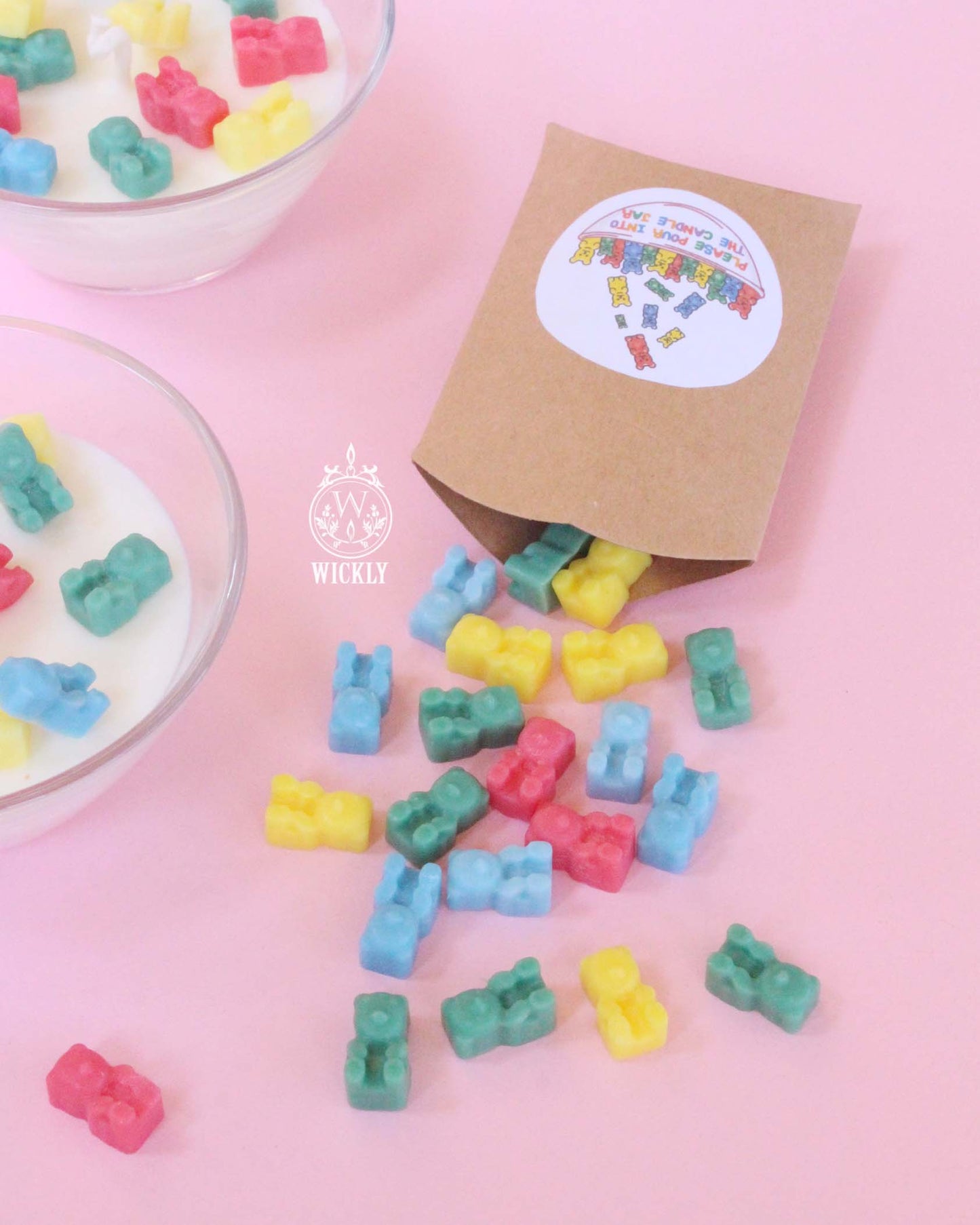 Gummy Bear Cereal Candle