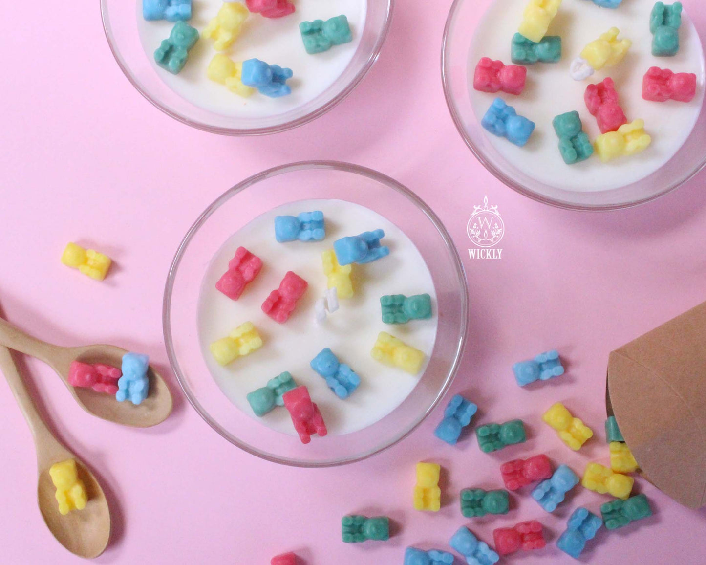 Gummy Bear Cereal Candle