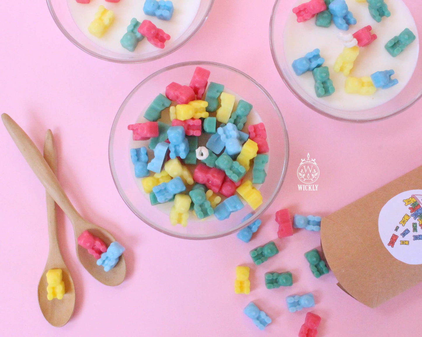 Gummy Bear Cereal Candle