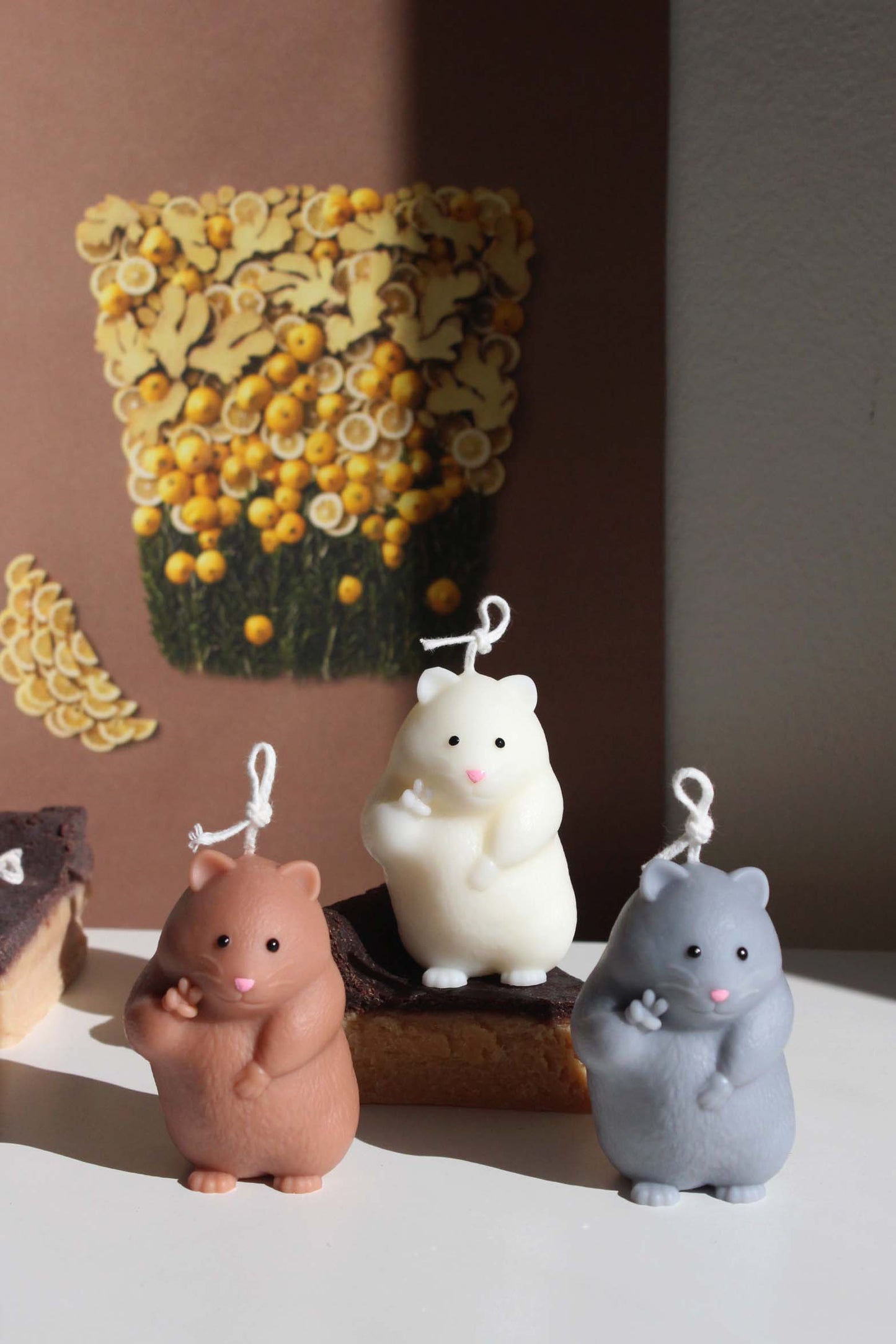 Celebrity Hamster Candles