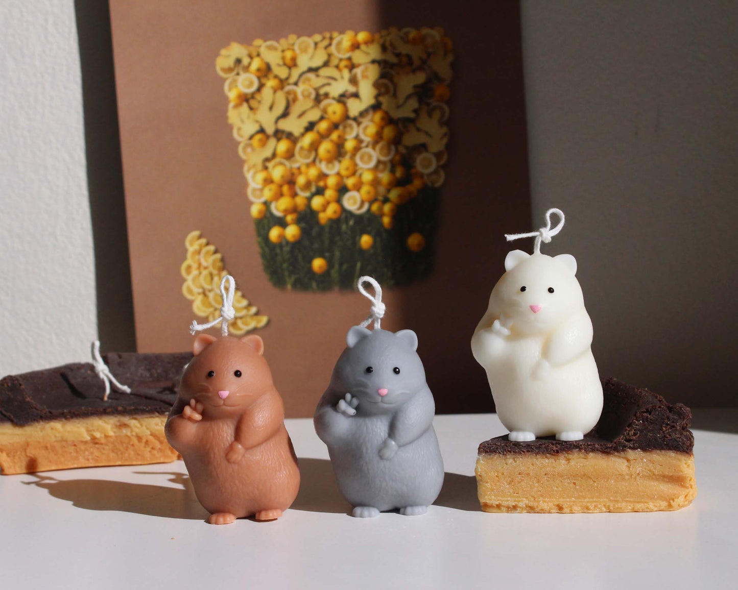 Celebrity Hamster Candles