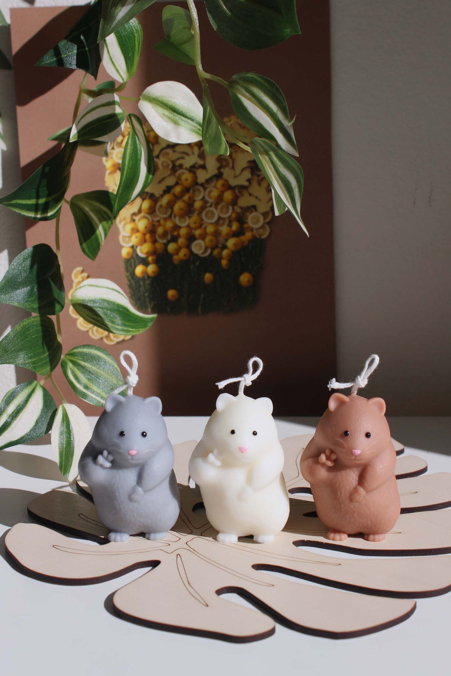 Celebrity Hamster Candles