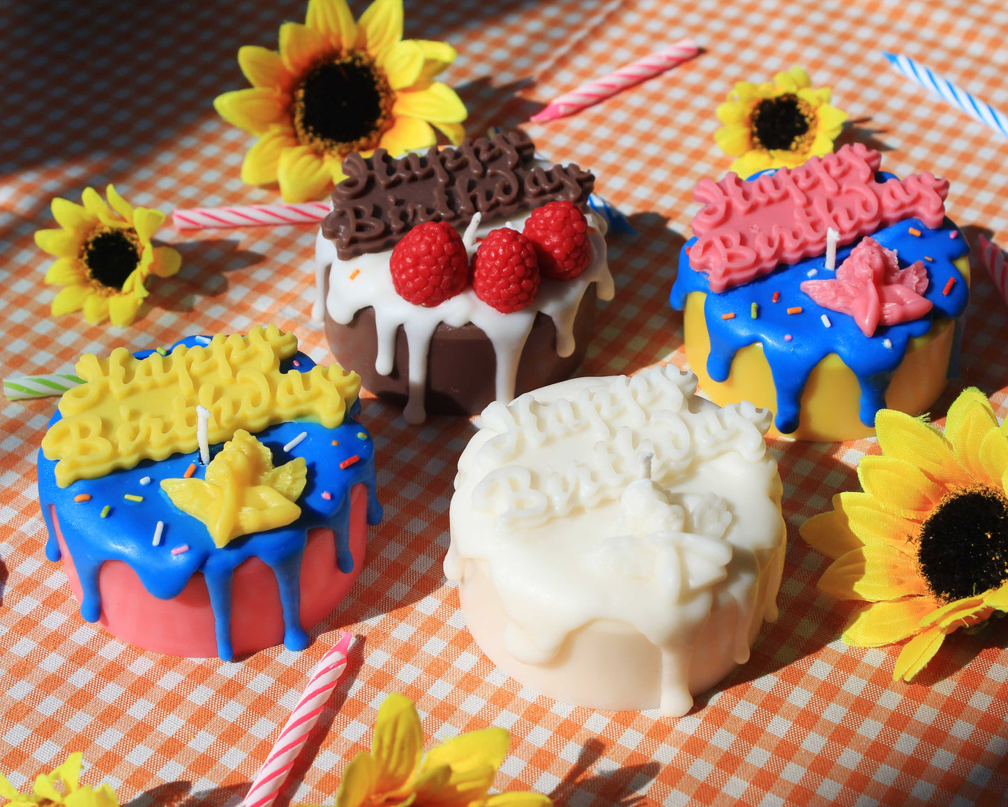 Happy Birthday Cake Candle