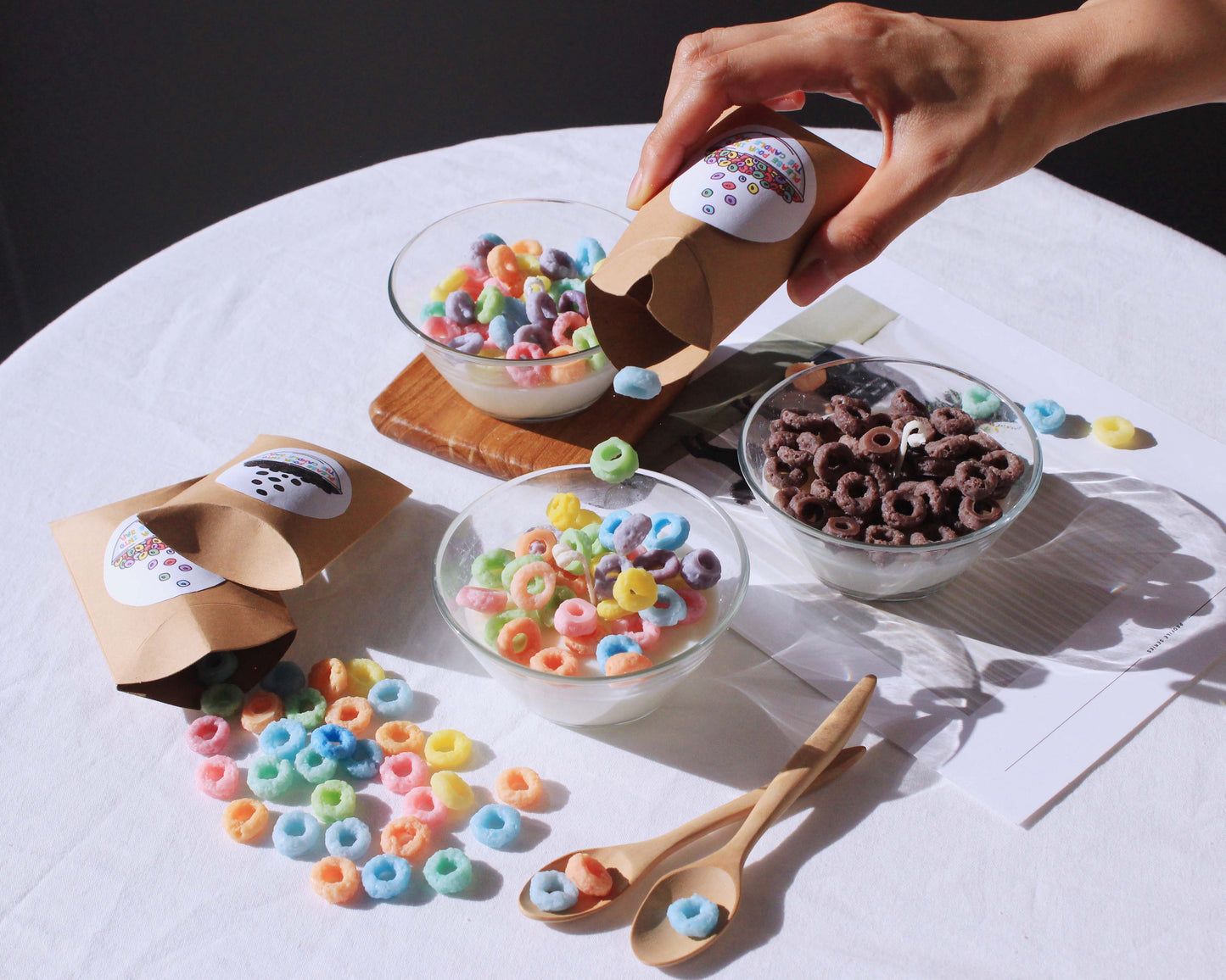 Cereal Candle (Fruit loops Candle)