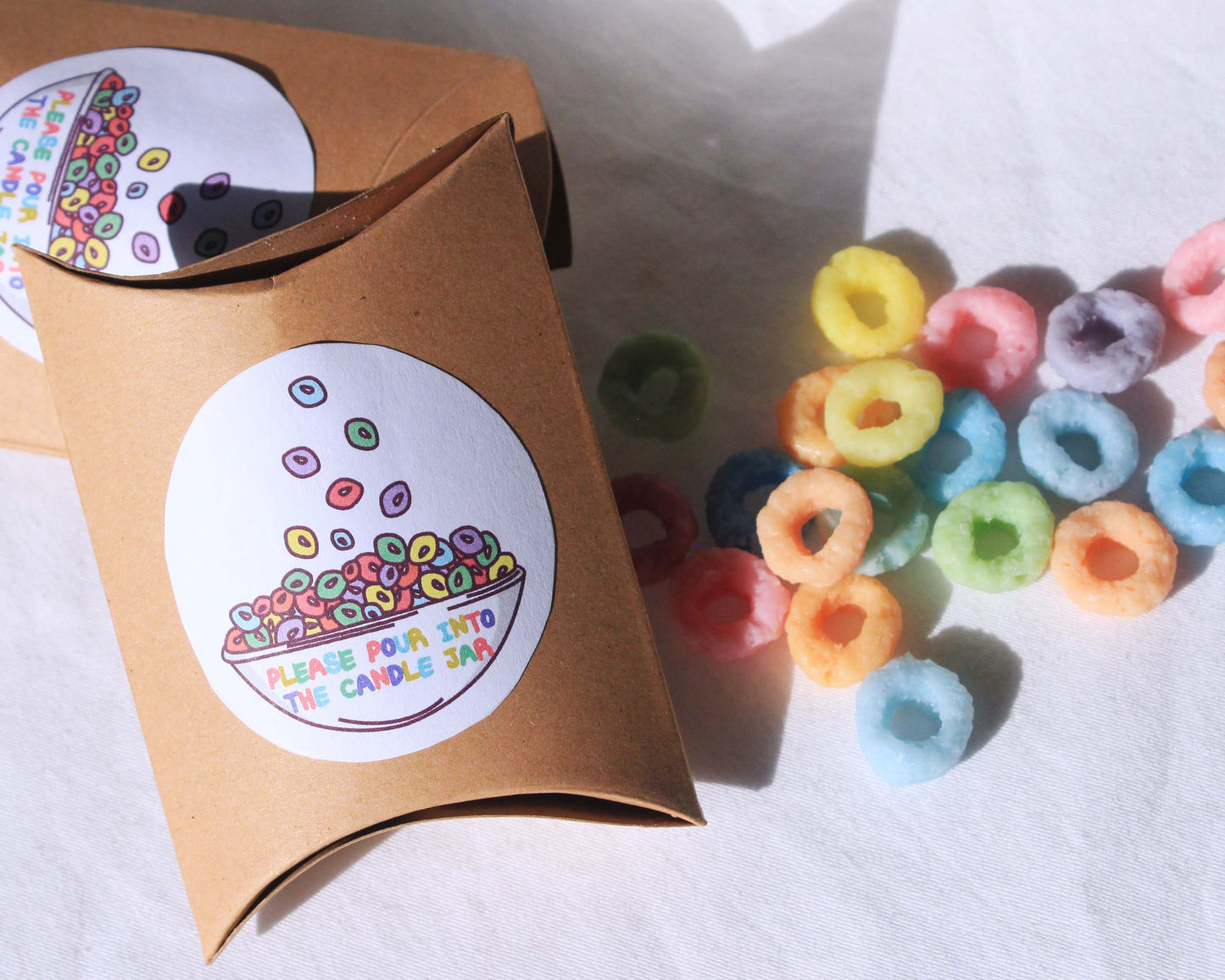 Cereal Candle (Fruit loops Candle)