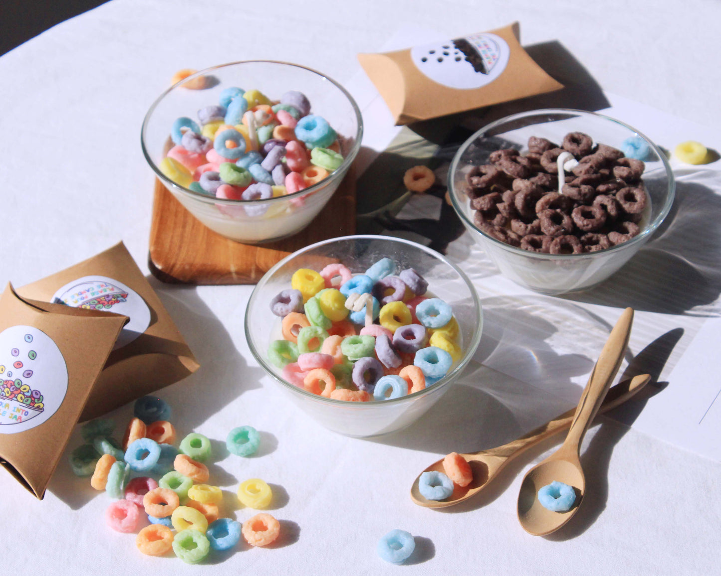 Cereal Candle (Fruit loops Candle)