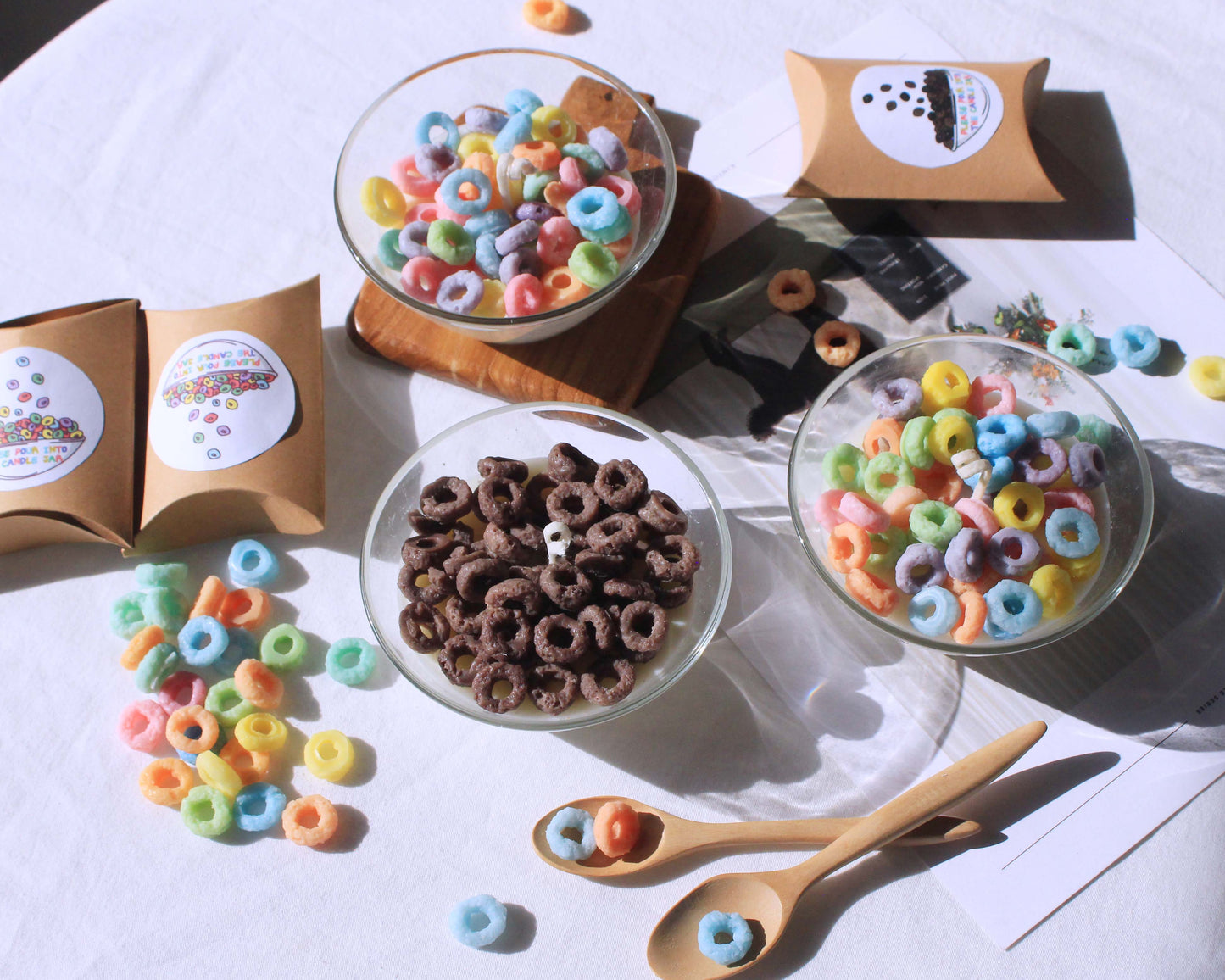 Cereal Candle (Fruit loops Candle)