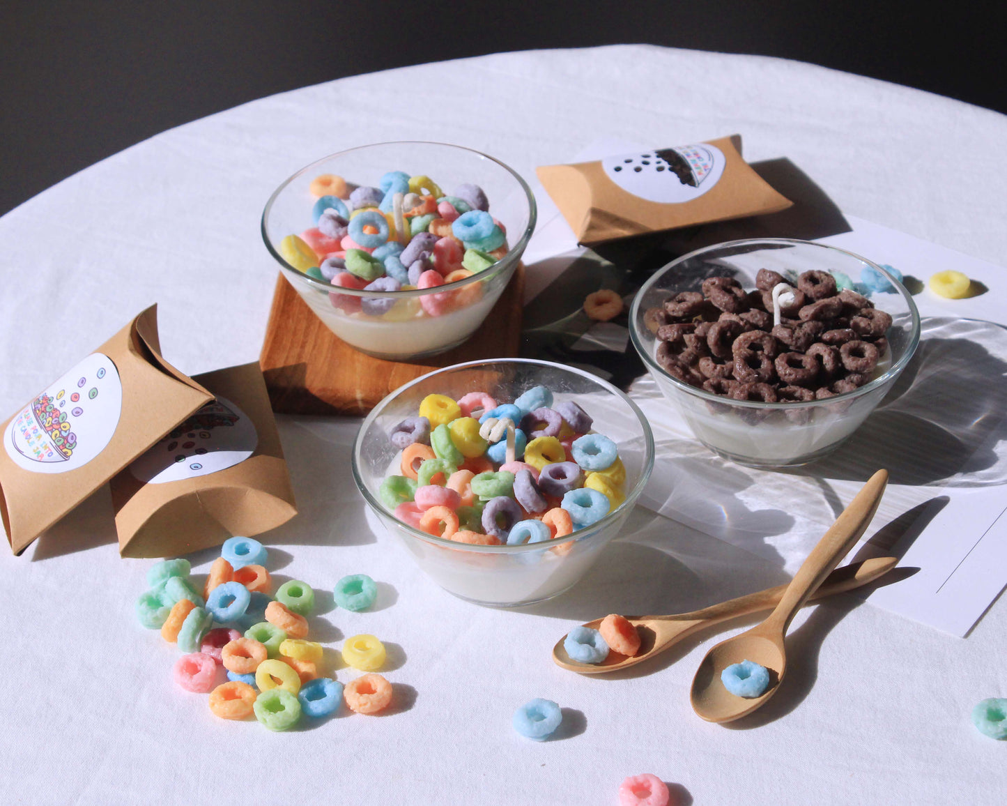 Cereal Candle (Fruit loops Candle)