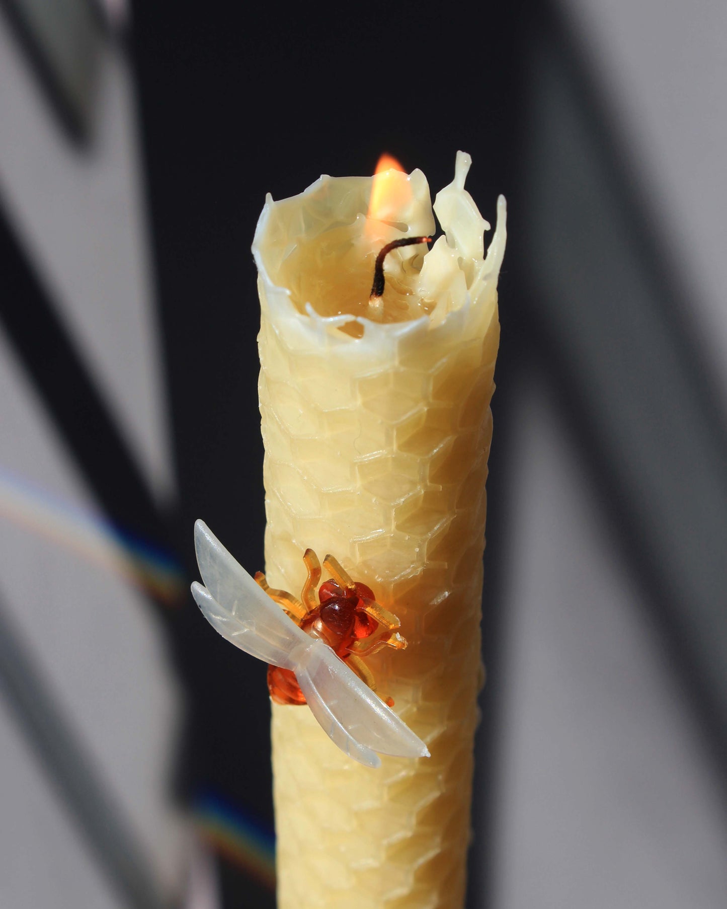 100% Beeswax Taper Candle