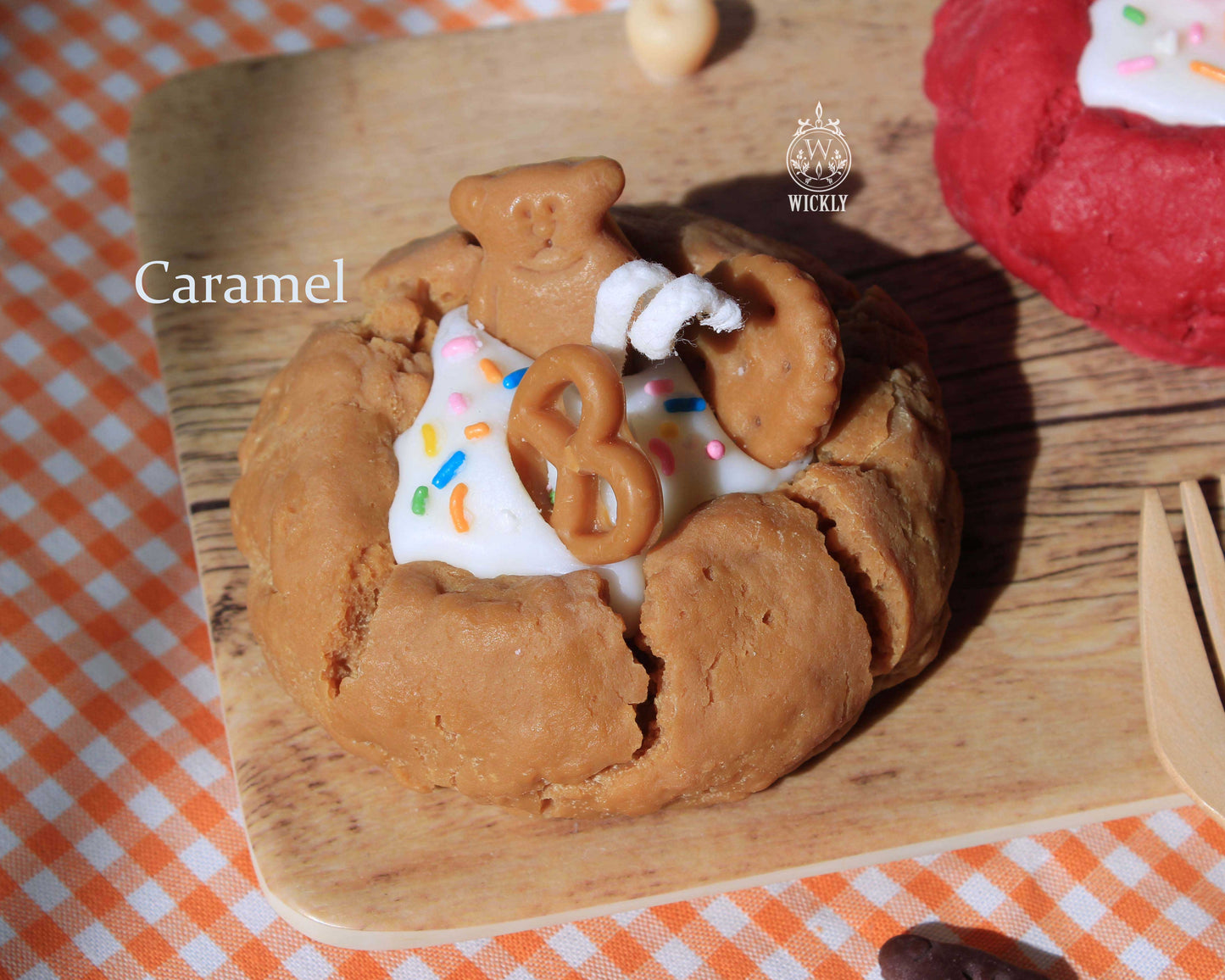Cookie Candles (Chocolate, Raspberry, Caramel)
