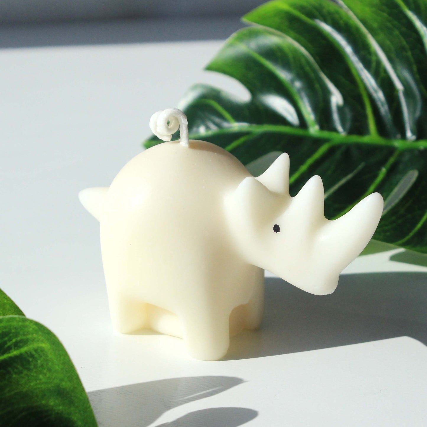Rhino Candle / Wild Safari Animal Candle