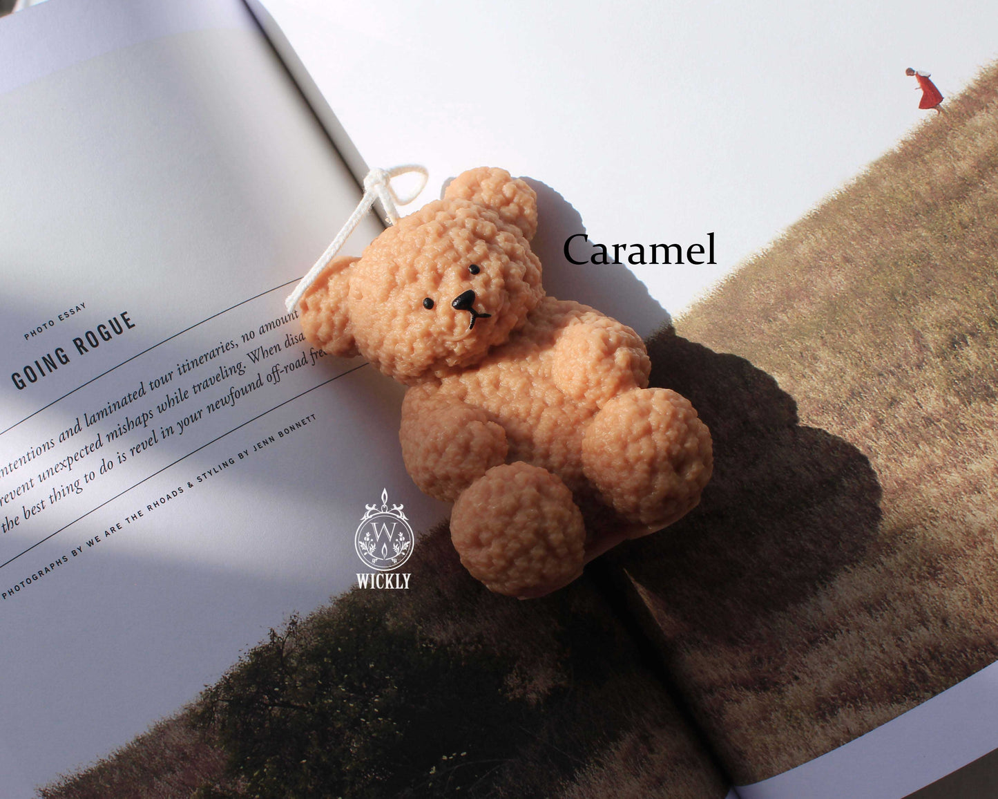 Teddy Bear Candle