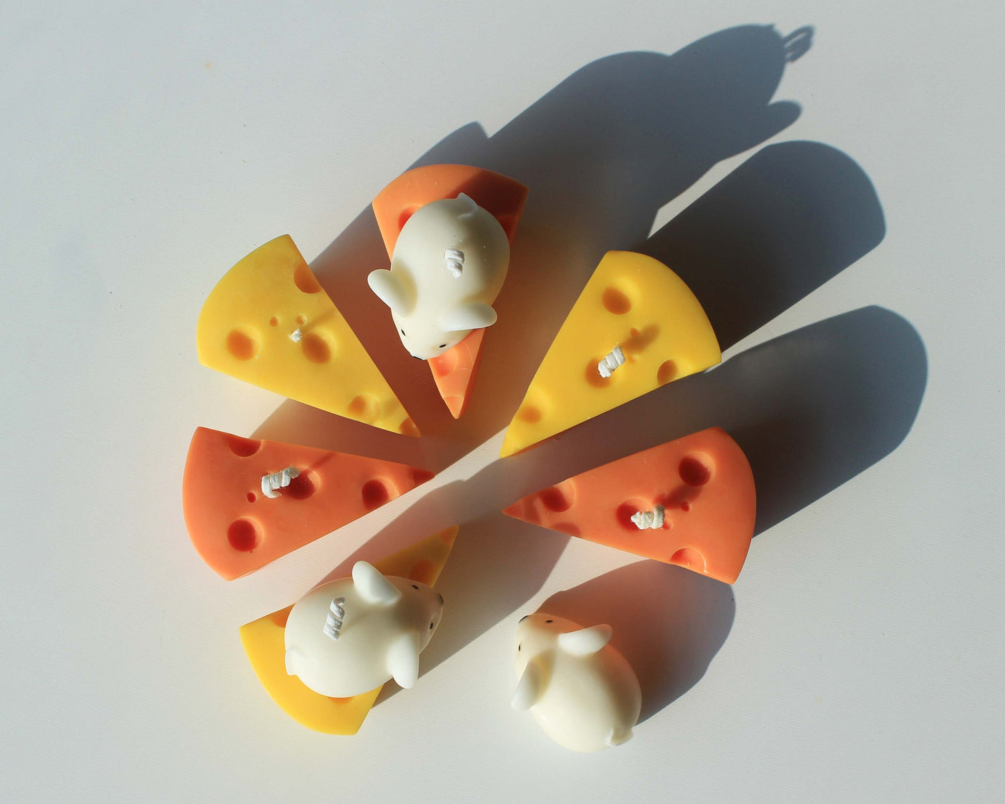 Cheese Candle with Jerry the Mouse Candle