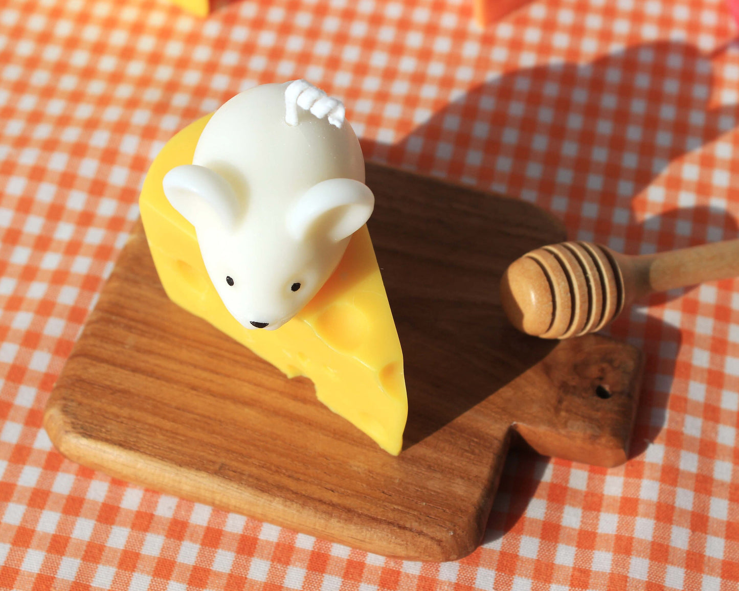 Cheese Candle with Jerry the Mouse Candle