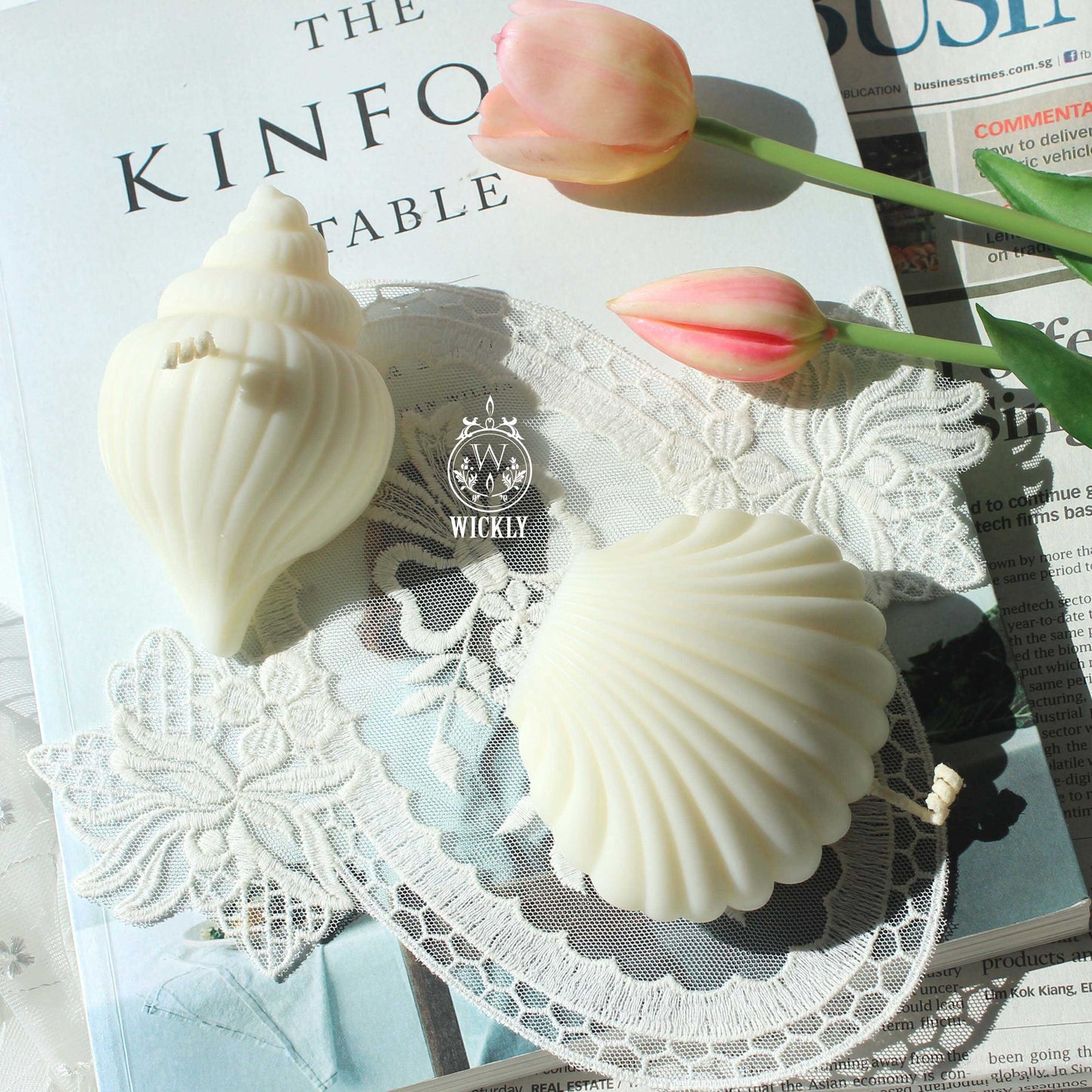 Seashell, Clam, Scallop Candle
