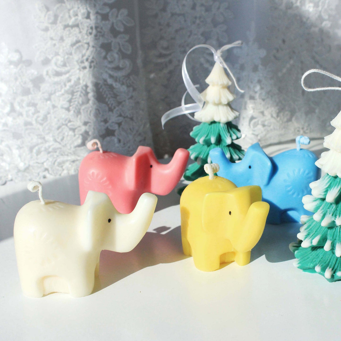 Elephant Candle