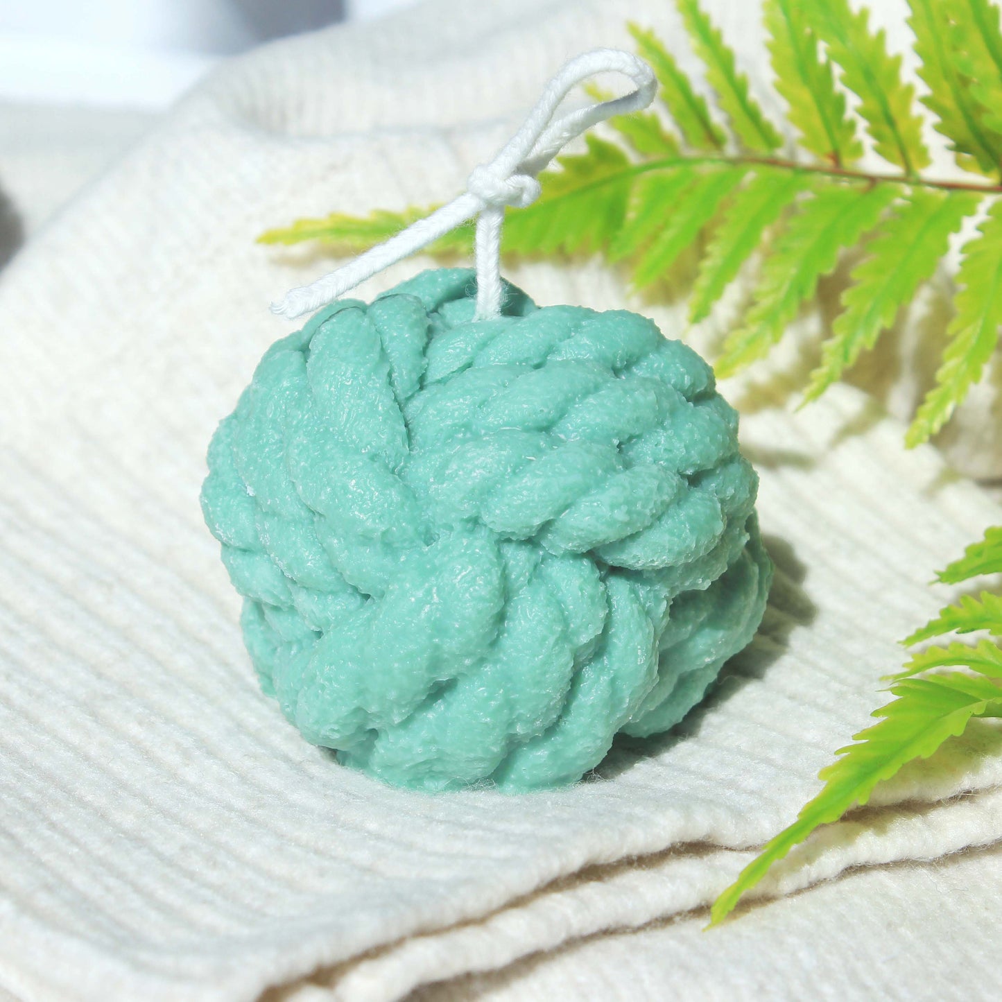 Ball of Yarn, Wool Candle