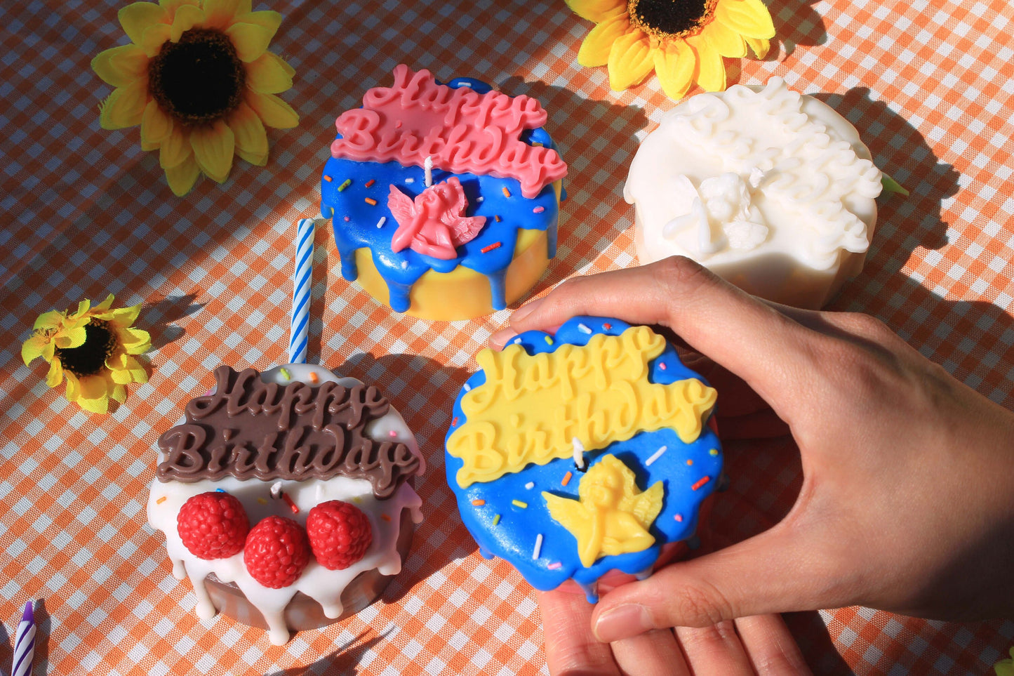 Happy Birthday Cake Candle
