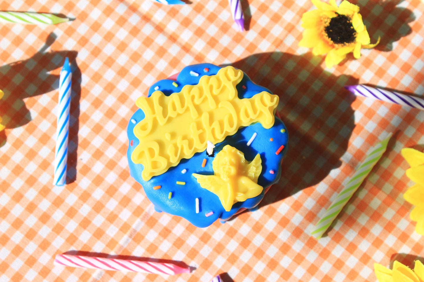 Happy Birthday Cake Candle