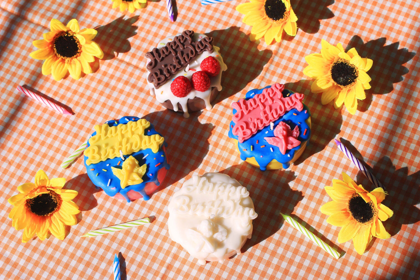 Happy Birthday Cake Candle