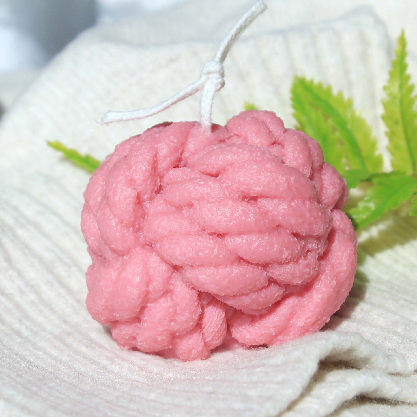 Ball of Yarn, Wool Candle