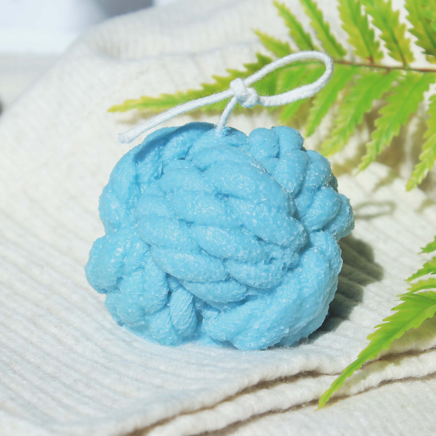 Ball of Yarn, Wool Candle