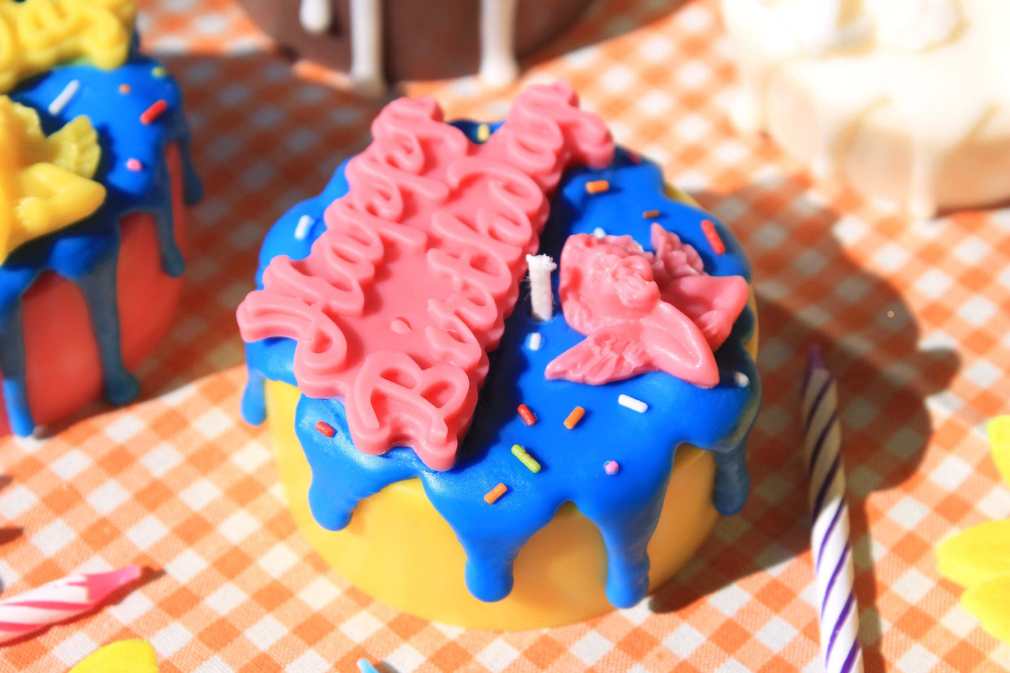 Happy Birthday Cake Candle