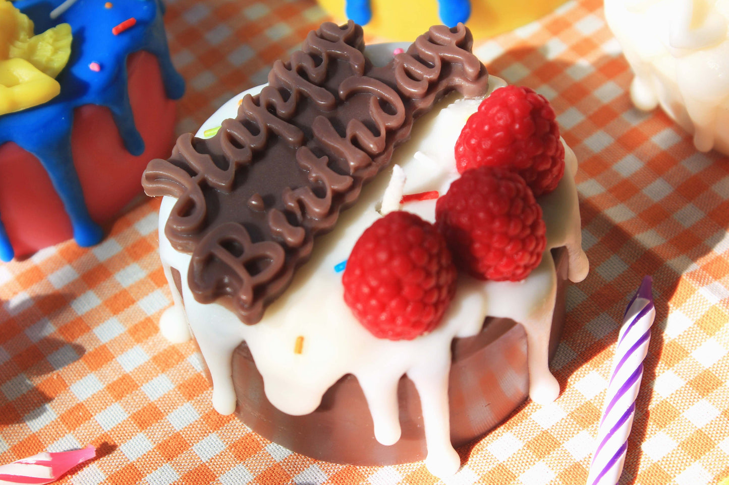 Happy Birthday Cake Candle