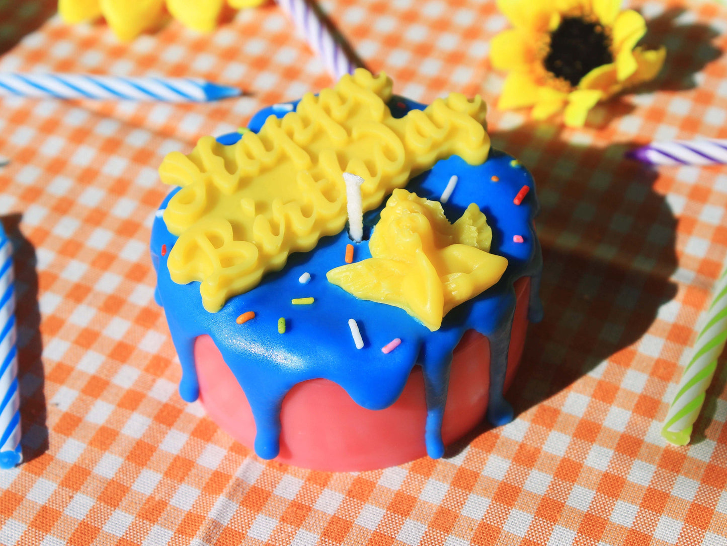 Happy Birthday Cake Candle