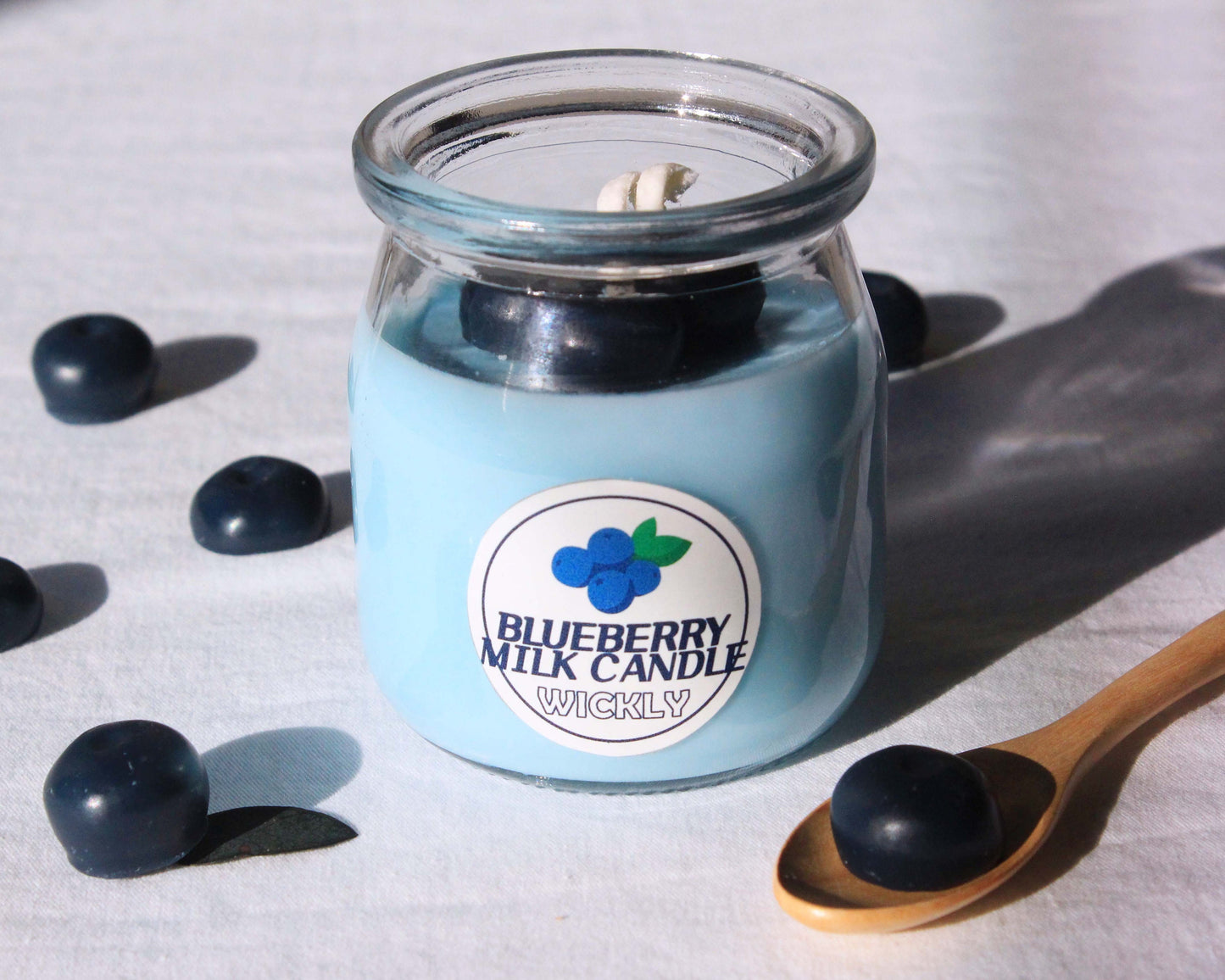 Fruity Milk / Yogurt Candle (Strawberry, Blueberry, Banana)