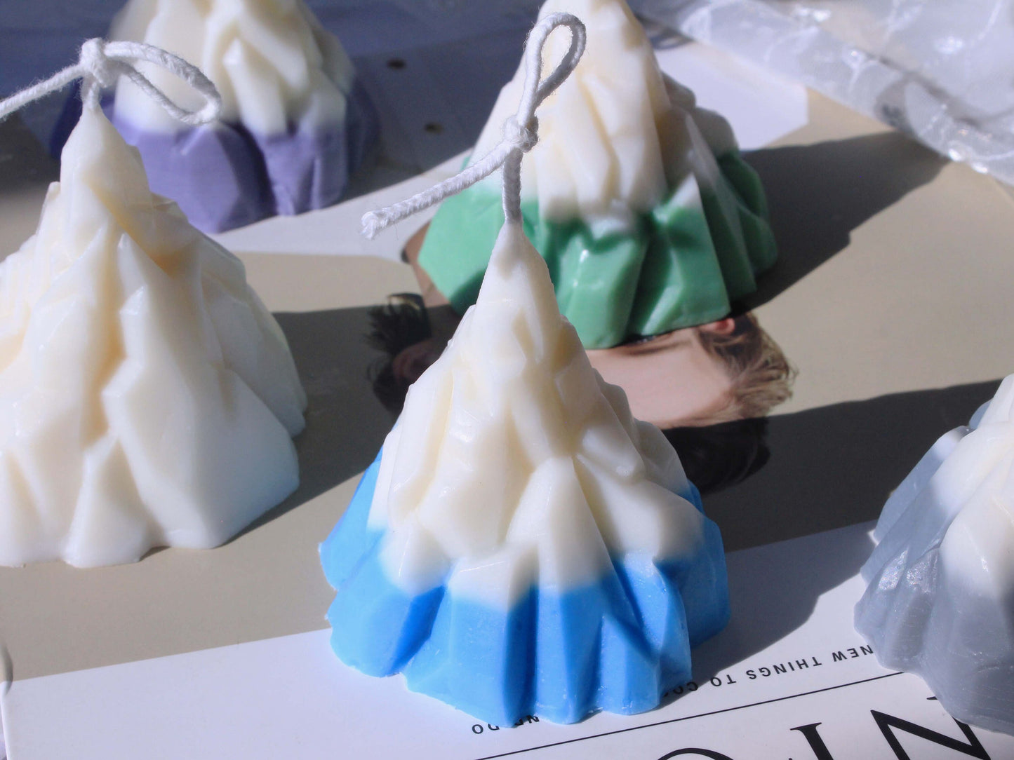 Iceberg, Snowy Mountain Candle