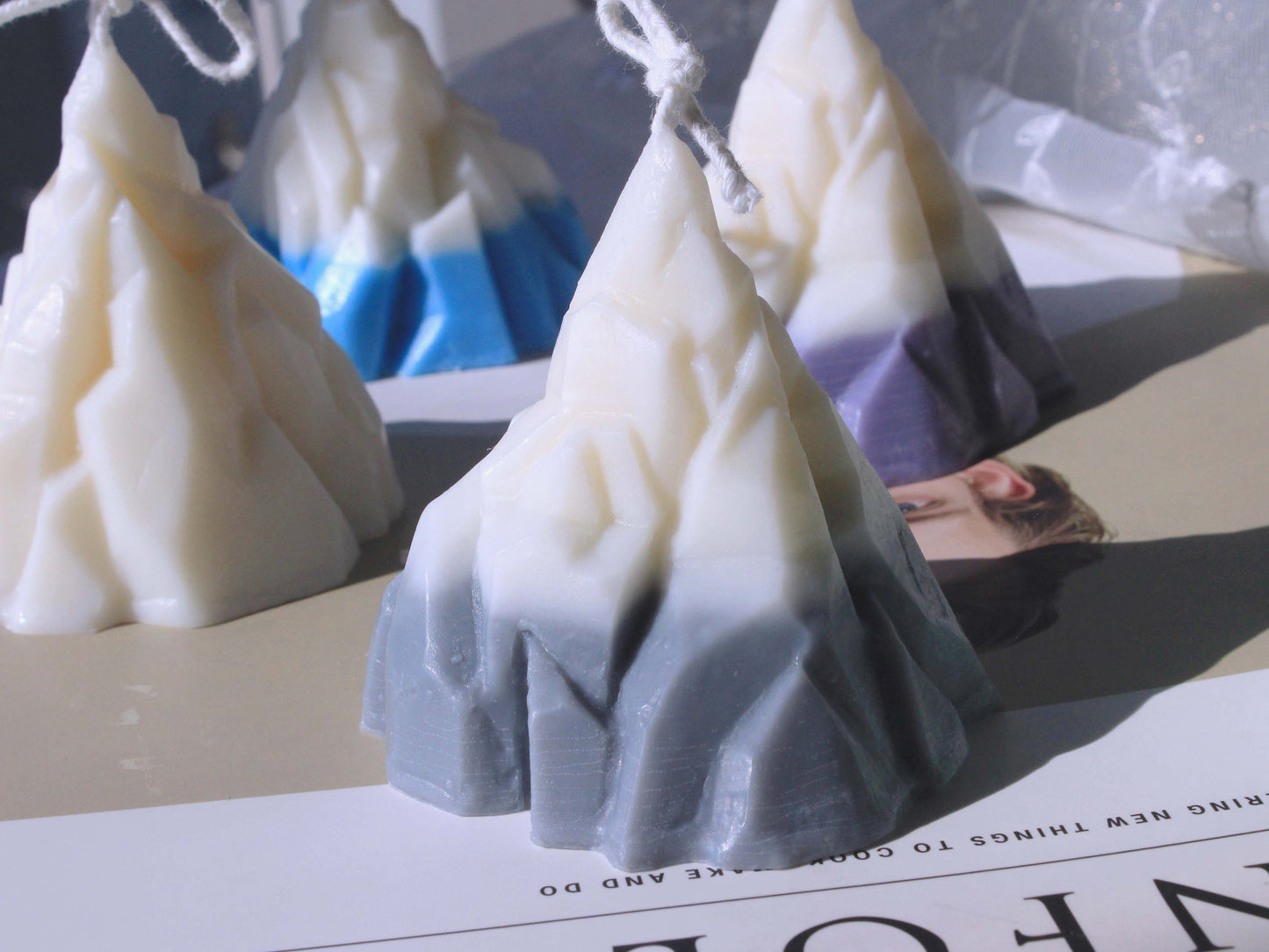 Iceberg, Snowy Mountain Candle
