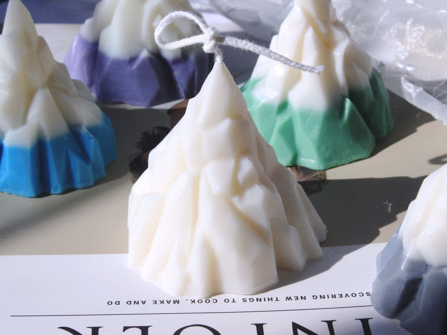 Iceberg, Snowy Mountain Candle