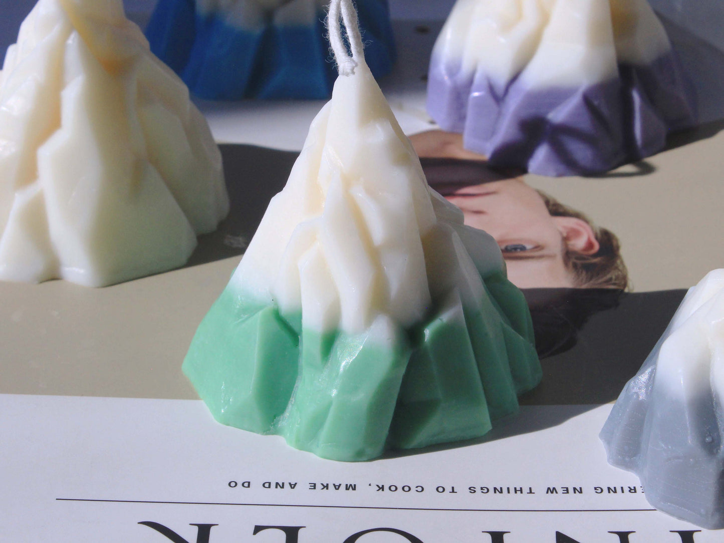 Iceberg, Snowy Mountain Candle