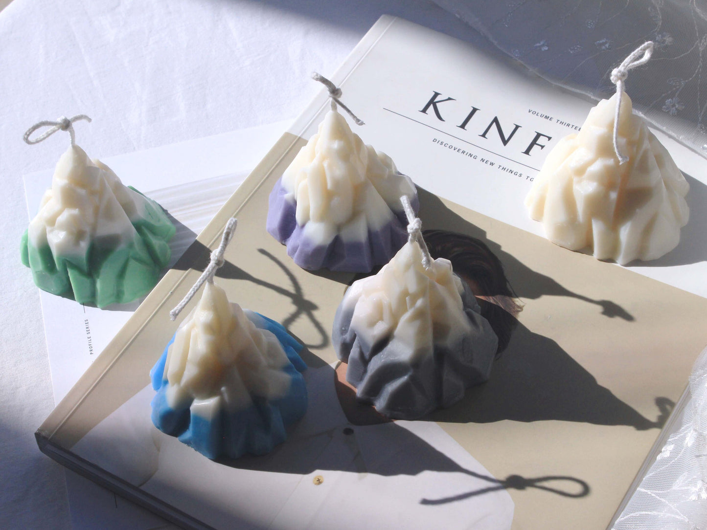 Iceberg, Snowy Mountain Candle