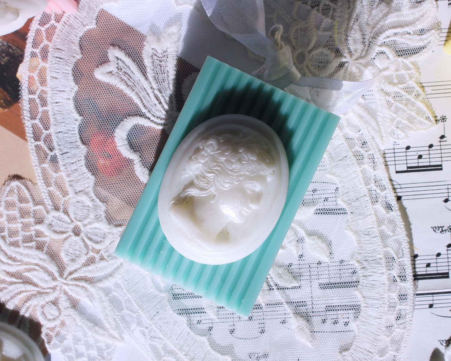 Pastel Cameo Candle